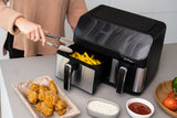 NNEDSZ 10L Digital Dual Zone Air Fryer w/ Dual Temperature Control