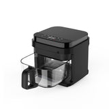NNEDSZ 6.5L Glass Digital Air Fryer Oven, 1200W, >200°C, Easy Cleaning