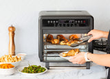 NNEDSZ 23L Digital Air Fryer Convection Oven with 12 Cooking Programs