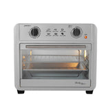 NNEDSZ 23L Air Fryer Oven (Black) + 3 Accessories to Bake & Cook