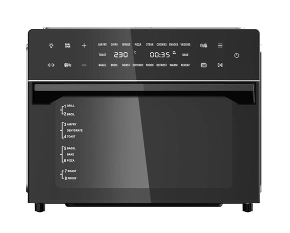 NNEDSZ 30L Digital Multi-Function Air Fryer Oven, 1800W, >230C