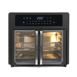 NNEDSZ 25L Air Fryer Convection Oven with 360 Cooking & French Doors