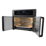 NNEDSZ 25L Air Fryer Convection Oven with 360 Cooking & French Doors