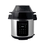 NNEDSZ 6L Air Fryer + Pressure Cooker (Silver) Kitchen Appliance