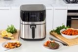 NNEDSZ 7L Air Fryer Wiz w/ Built-In Scale, 200C, 9 Cooking Programs