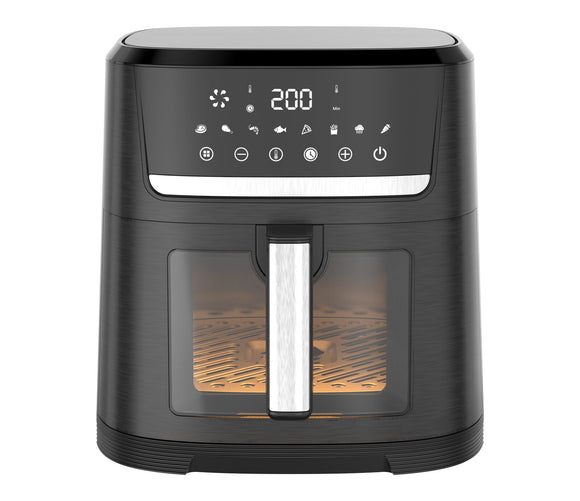 NNEDSZ 1700 Watts 10L Digital Air Fryer with Viewing Window