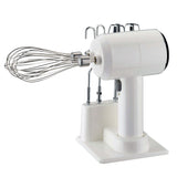 NNEDSZ 20cm Cordless Hand Mixer w/ Stand for Home Cooking & Baking