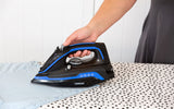 NNEDSZ Cordless Steam Iron w/ Ceramic Soleplate, 360 degree Charging Base, Self-Cleaning