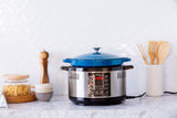 NNEDSZ 6.5L Smart Digital Dutch Oven w/ 8 Cook Settings, Stainless Steel