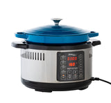 NNEDSZ 6.5L Smart Digital Dutch Oven w/ 8 Cook Settings, Stainless Steel