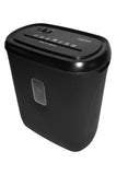NNEDSZ 10 Sheet Cross Cut Paper Shredder Machine (Black) 21L Capacity