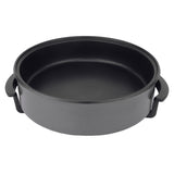 NNEDSZ Non-Stick Electric Fry Pan 38cm Diameter, 240C Max - Dark Grey