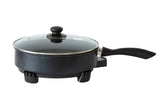 NNEDSZ Non-stick Electric Skillet Fry Pan with 5 Temperature settings