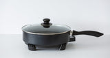 NNEDSZ Non-stick Electric Skillet Fry Pan with 5 Temperature settings