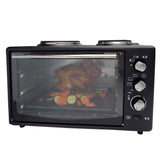 NNEDSZ Portable Oven with Rotisserie Cooking, 34L Capacity, 1700W