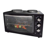 NNEDSZ Portable Oven with Rotisserie Cooking, 34L Capacity, 1700W