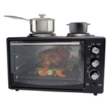 NNEDSZ Portable Oven with Rotisserie Cooking, 34L Capacity, 1700W