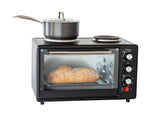 NNEDSZ Portable Oven with Rotisserie Cooking, 34L Capacity, 1700W