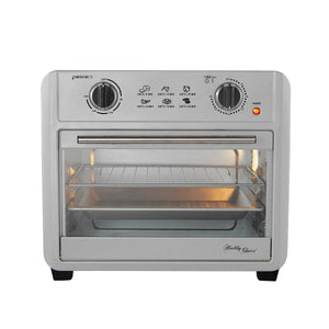 NNEDSZ 23L Air Fryer Oven + 3 Cooking Accessories (Silver) 23L Capacity