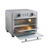 NNEDSZ 23L Air Fryer Oven + 3 Cooking Accessories (Silver) 23L Capacity