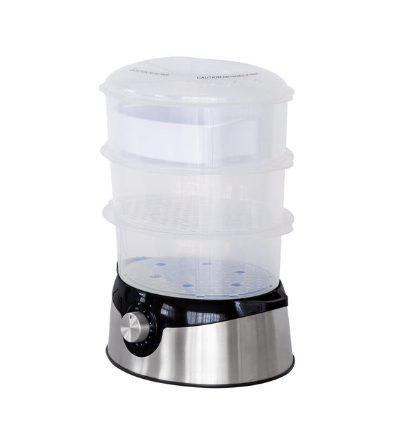 NNEDSZ 3 Tier Food Steamer with Stainless Steel Base