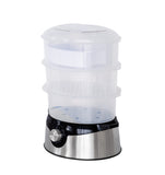 NNEDSZ 3 Tier Food Steamer with Stainless Steel Base