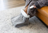 NNEDSZ Plush flannel fleece Foot Warmer with 4 Temperature Settings