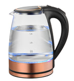 NNEDSZ 1.8 Litre Glass Kettle with 360 degrees Rotational Base