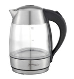 NNEDSZ 1.7 Litre Glass Kettle with 360 degrees Rotational Base