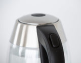 NNEDSZ 1.7 Litre Glass Kettle with 360 degrees Rotational Base