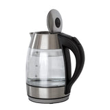 NNEDSZ 1.7 Litre Glass Kettle with 360 degrees Rotational Base