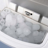 NNEDSZ Ice Cube Maker Freeze Ice in 8 Mins, Up To 10kg of Ice in 24H