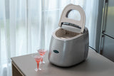 NNEDSZ 15kg Ice Cube Maker with Large Capacity Freeze Ice in 8 Mins