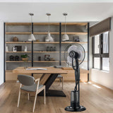 NNEDSZ Freestanding Air Cooling Fan w/Misting Water Spray, W40cm, H1.2m + RC