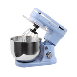 NNEDSZ 1200W Mix Master 5L Kitchen Stand (Blue) w/ Bowl/ Whisk/ Beater