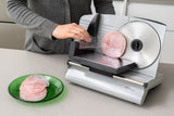 NNEDSZ Premium Electric Food Slicer, Cuts Meat, Cheese, & Bread