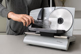 NNEDSZ Premium Electric Food Slicer, Cuts Meat, Cheese, & Bread
