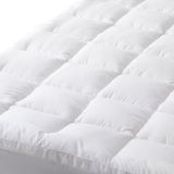 NNEDSZ Hypoallergenic, Antibacterial w/ 100% Microfiber filling Mattress Topper - KING