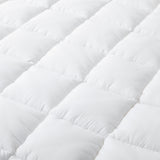 NNEDSZ Hypoallergenic, Antibacterial w/ 100% Microfiber filling Mattress Topper - QUEEN