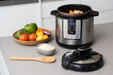 NNEDSZ 6L Electric Slow & Pressure Cooker (Silver) 8 Programs, 1000W