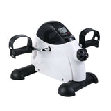 NNEDSZ Portable Pedal Exerciser w/ LCD Monitor Tracking (Black & White)