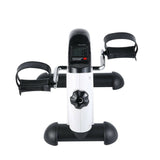 NNEDSZ Portable Pedal Exerciser w/ LCD Monitor Tracking (Black & White)
