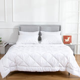 NNEDSZ Microfiber/Bamboo Blend, Hypoallergenic & Antibacterial Quilt - Queen