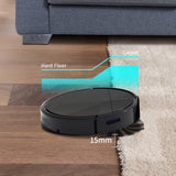 NNEDSZ 4400mAh Robot Vacuum & Mop with Anti-collision and Anti-fall Sensor