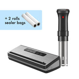 NNEDSZ Sous Vide Starter Kit with Vacuum Sealer & Bags