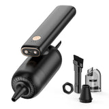 NNEDSZ Mini Cordless USB-C Rechargeable Car Vacuum Cleaner w/ Blowing Function