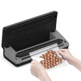 NNEDSZ Vacuum Sealer Machine, Seals Wet & Dry Foods, 120W