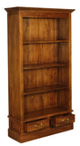 NNEDSZ Tasmania 2 Drawer Bookcase (Light Pecan)