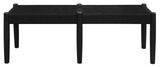 NNEDSZ Kelly Loom Oak Bench (Black)