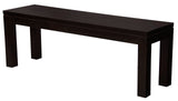 NNEDSZ Large Tilda Solid Mahogany Bench (Chocolate)